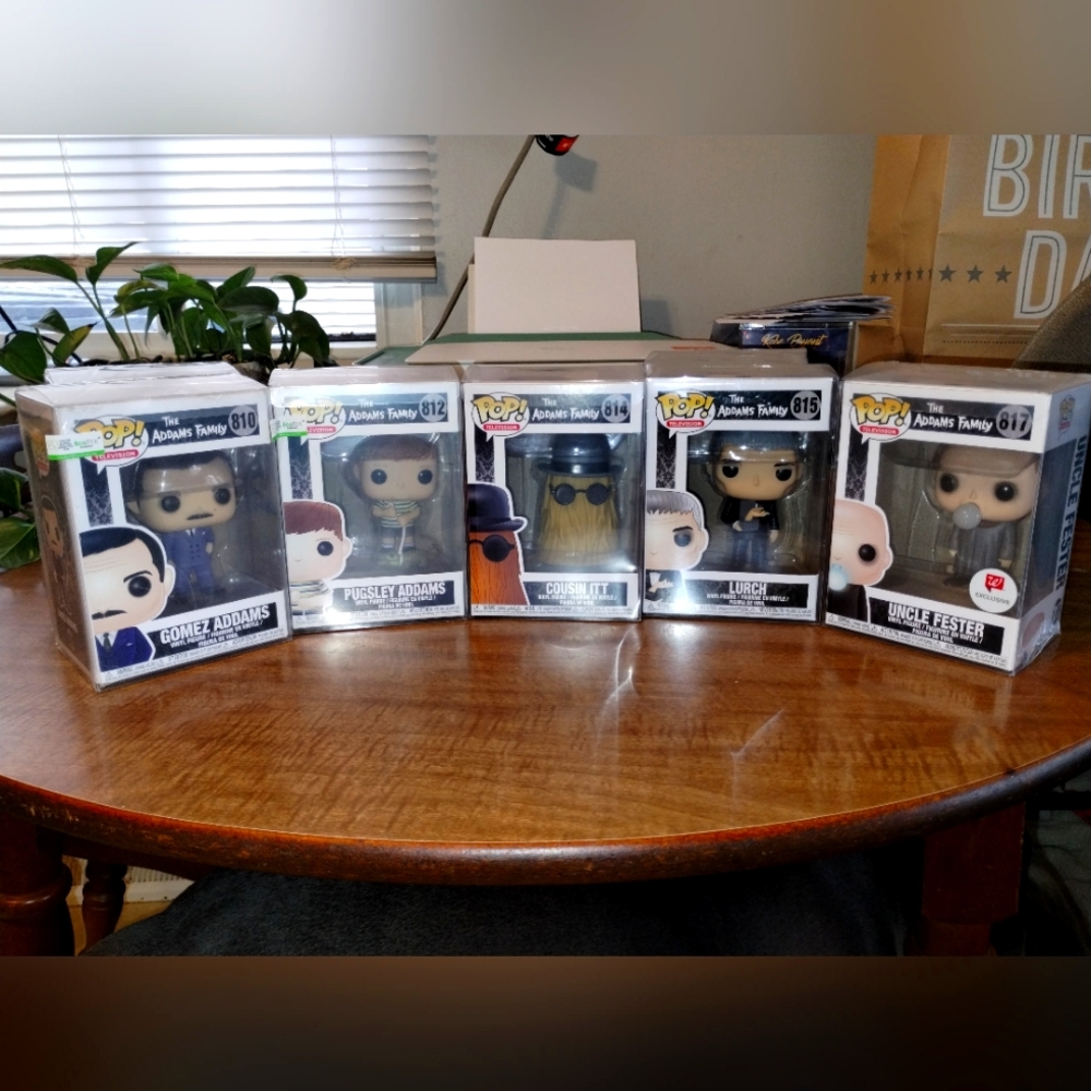 Addams Family Funko Pop Collection
